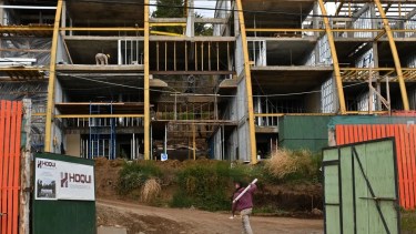 La construcción es uno de los rubros más golpeados por la crisis. Foto: archivo