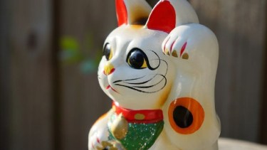 Los gatos de la fortuna son marca registrada de la cultura oriental.-
