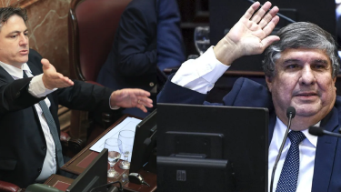Paolroni arremetió contra Mayans durante el debate de la Ley Bases