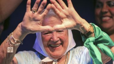 Murió Nora Cortiñas, titular de Madres de Plaza de Mayo