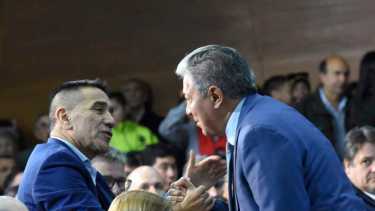 Figueroa junto al intendente Rioseco en la presentación de Neuquén Vive. Foto: Matías Subat.