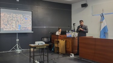 Venegas brindó detalles del recorrido que realizó el auto de Parra la tarde del femicidio. foto: gentileza.