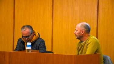 El juicio contra el periodista de Roca, Emiliano Gatti, se postergó. El periodista recién volverá a tribunales a mediados de la próxima semana. foto: Juan Thomes.