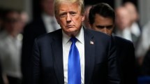 Imagen de Trump fue condenado por sobornar a una exactriz porno, en Nueva York