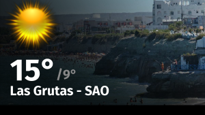 Clima en Las Grutas &#8211; SAO: cuál es el pronóstico del tiempo para hoy jueves 9 de mayo