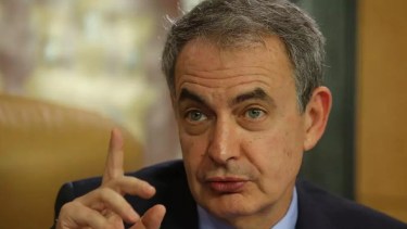 José Luis Rodríguez Zapatero criticó a Milei.