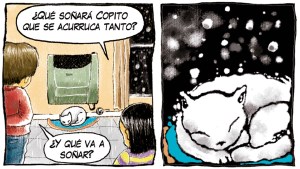 «Un copito», la nueva tira de Chelo Candia en el Voy