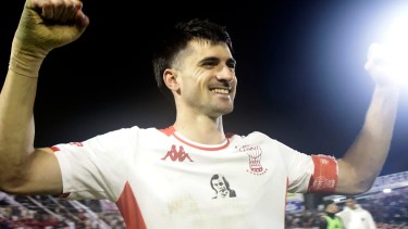 Ignacio Pussetto, goleador de Huracán, es pretendido por Boca. Foto: FBaires.