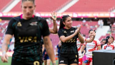 Argentina no pudo acceder al Circuito Mundial de Seven femenino.
(Foto: Juan Gasparini / Gaspafotos)