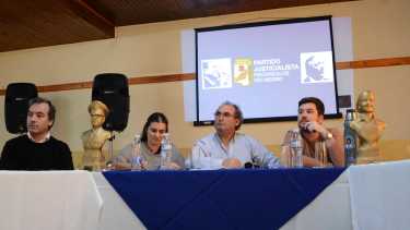 La mesa de conducción del PJ está integrada por referentes cercanos a Martín Soria y Martín Doñate. Archivo