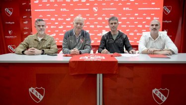 Julio Vaccari es el nuevo entrenador de Independiente.