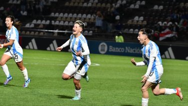 La selección Argentina le ganó a Costa Rica en el segundo amistoso internacional femenino