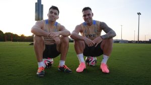 El Huevo Acuña dejó atrás las lesiones y sería parte de la lista para la Copa América