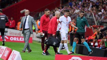 Robert Lewandowski fue reemplazado al minuto 31 del amistoso con Turquía y encendió las alarmas.