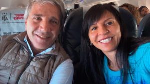 La foto que reveló la visita de Luis Caputo a la región