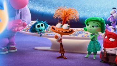 El cuartel central se expande con la llegada de nuevas emociones. © 2024 Disney/Pixar. All Rights Reserved.