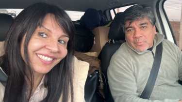 Villaverde y Zúñiga el año pasado, cuando recorrían la provincia codo a codo en campaña.