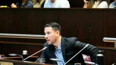 Francisco Lépore anticipó que presentarán una ley de presentismo para dipuatdos. Foto: Matías Subat.