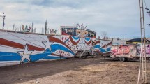 Imagen de Caída del trapecista: la historia del paso del Circo Dihany por Cipolletti