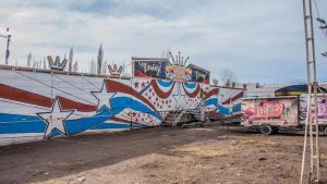 Caída del trapecista: la historia del paso del Circo Dihany por Cipolletti