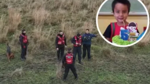 Desaparición de Loan Danilo Peña: la media con sangre no es del niño y se intensifican los rastrillajes