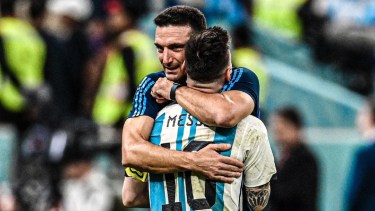 Lionel Scaloni opinó sobre el posible retiro de Messi.