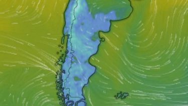 La Patagonia podría ser el lugar más frío del mundo este martes. Crédito gentileza
