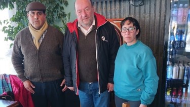 Los padres de Pablo se reunieron con Jorge Caliani. Acordaron apoyarse mutuamente. (Gentileza)