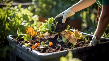 El compost es un producto orgánico que puede conseguirse con productos caseros.-