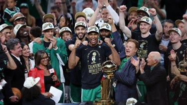 Los Celtics ganaron su anillo número 18.