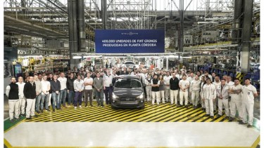 La unidad 400.000 sale de la planta de Fiat en Córdoba.