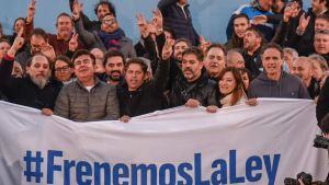 El kirchnerismo hará una vigilia contra la Ley Bases: «A Milei lo frenamos luchando en la calle»