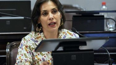 Lucila Crexell es senadora por el Movimiento Neuquino. 