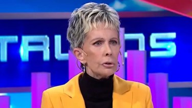 La actriz María Valenzuela. 