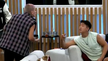 Martín Ku y "Furia" han tenido diversos cruces durante su convivencia en Gran Hermano.-