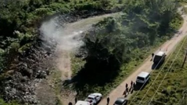 Los rastrillajes comenzaron cerca de las 15. 