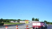 Imagen de Un motociclista herido tras chocar contra un tambor de la Ruta 22, cerca de Huergo
