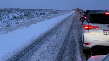 Restringen la circulación en Neuquén. Foto: gentileza. 