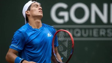 Sebastián Báez quedó eliminado de Eastbourne.