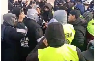 El conflicto fue en Sierra Barrosa (captura de video)