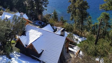 Las cabañas HuintanCo en Villa La Angostura. Foto: https://www.facebook.com/huitanco