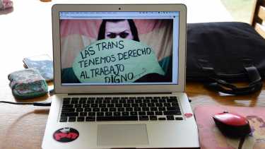 Historias de mujeres trans que recuperaron sus puestos de trabajo. Foto: Cecilia Maletti.