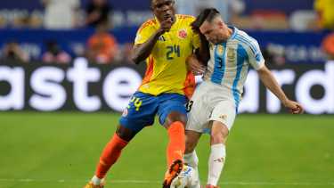 Scaloni no tendrá a Tagliafico, una pieza importante en el bicampeón de América. (AP Photo/Rebecca Blackwell)