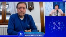 Imagen de Alberto Weretilneck con Alejandro Fantino, sobre la disputa por la planta de GNL: «No se termina el mundo en Bahía Blanca»