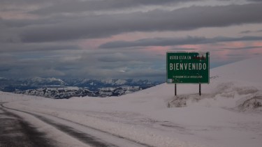 Paso internacional Pino Hachado.-