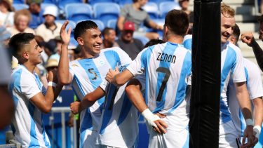 Argentina se recuperó y le ganó 3 a 1 a Irak en los Juegos Olímpicos