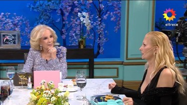 Yuyito González en el programa de Mirtha