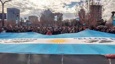 Desfile en Neuquén (Archivo Cecilia Maletti)