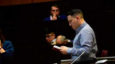 Francisco Lépore es diputado de Neuquén por Avanzar. Foto: Cecilia Maletti.