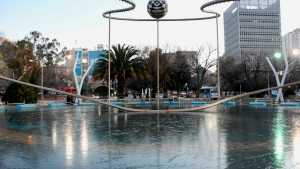 Neuquén bajo cero, entre las ciudades más frías: se congelaron las fuentes, mirá el video